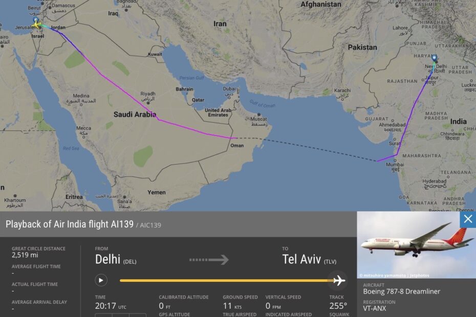 How to Track Air India Flight