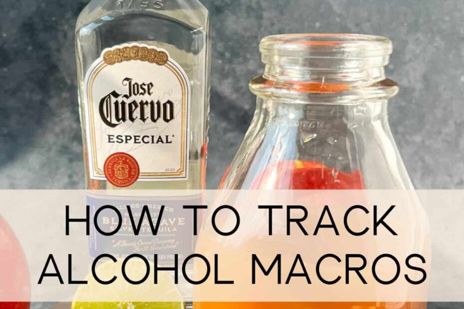 How to Track Alcohol Macros