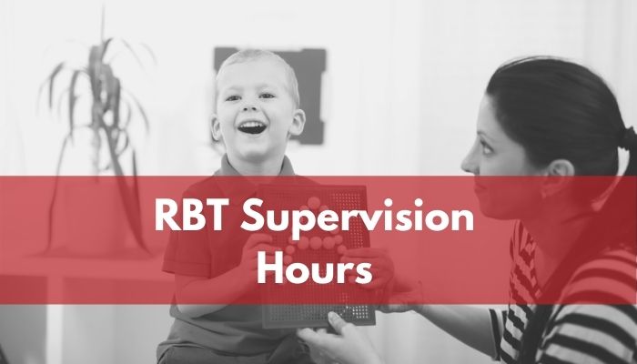 How to Track Rbt Supervision Hours