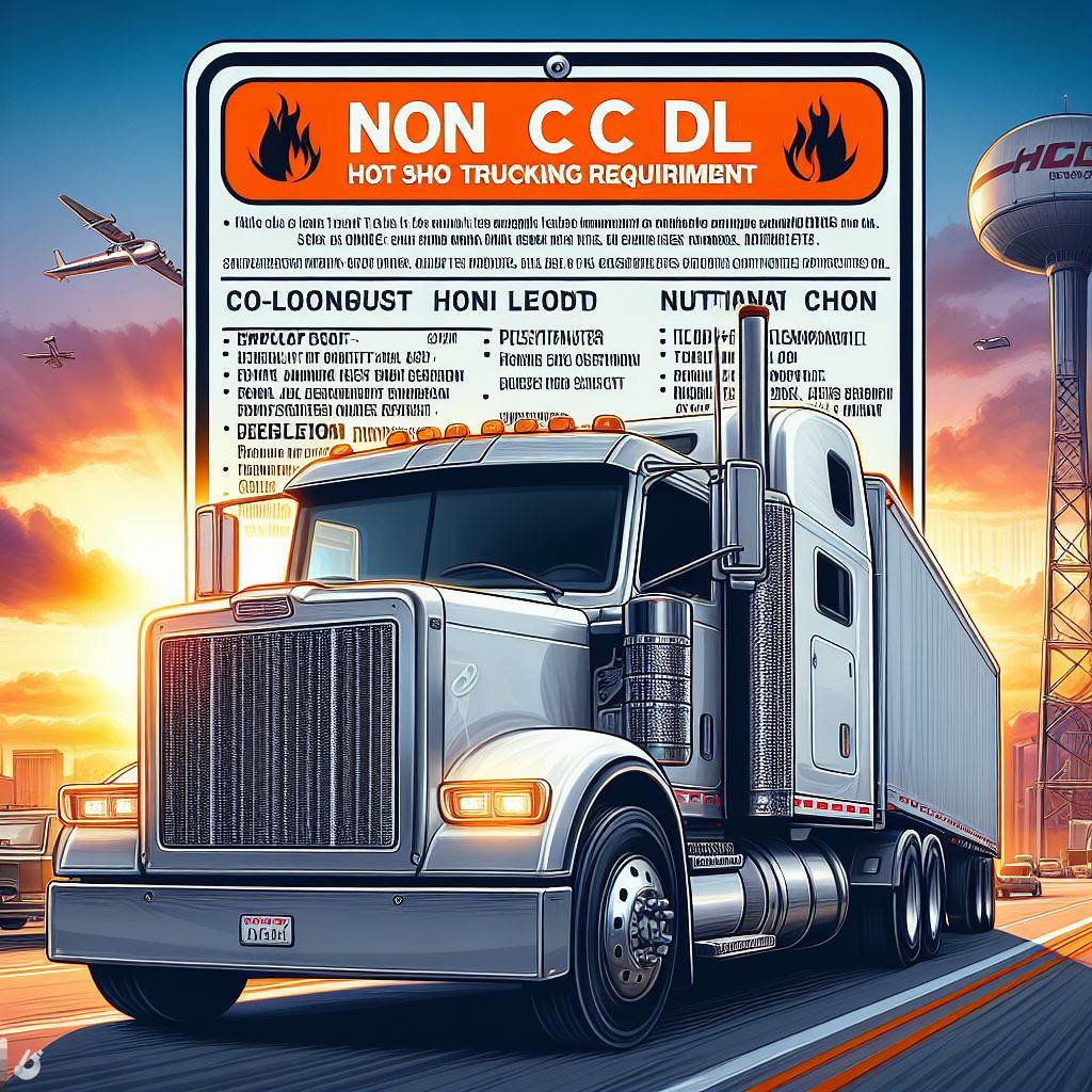 non cdl Hot Shot Trucking